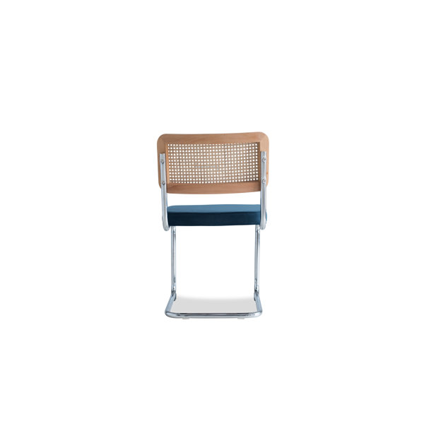 AllModern Gilman Velvet Solid Back Side Chair & Reviews Wayfair